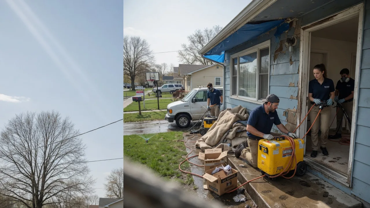 Basement Flood Cleanup in Luning, NV near me